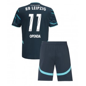 Dětské fotbalový komplet RB Leipzig Lois Openda #11 Tretí košile 2024-25 Krátkým Rukávem